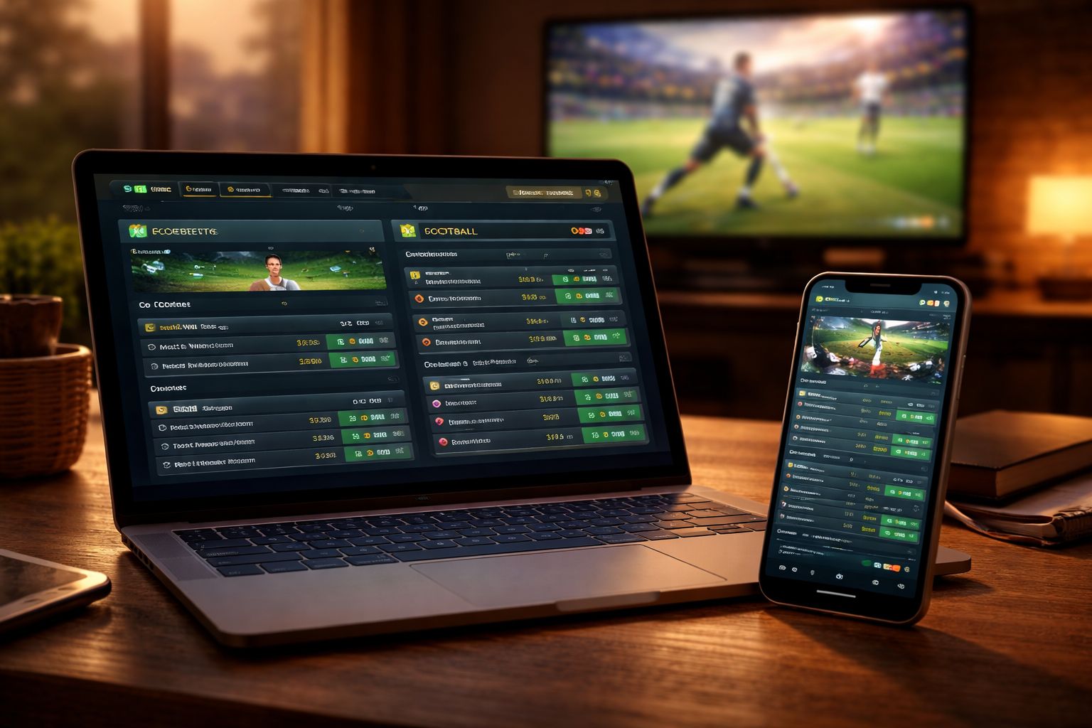 dhaka64 mobile and desktop interface showing multiple cricket and football wagering markets